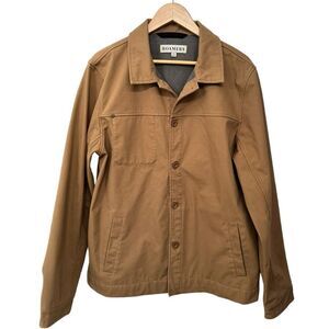 Roamers Long Sleeve Collared Button Up Jacket Coat. Outerwear. Pockets. XL.